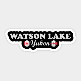 Watson Lake Yukon Sticker